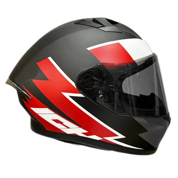 Casco Ich 503Sp Rufy Negro Blanco Mate41 Copia - Punto Llantas 2