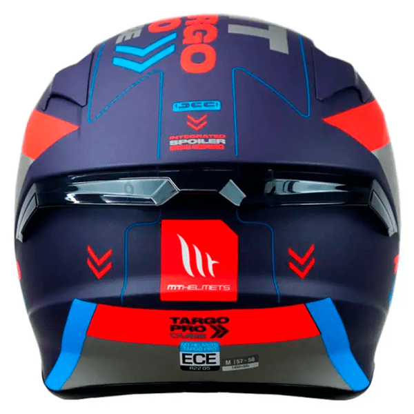 Casco Mt Targo Pro Cube A5 Rojo Mate1 - Punto Llantas 3