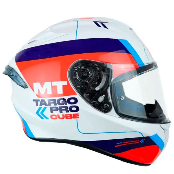 Casco Mt Targo Pro Cube B5 Rojo Brillo2 - Punto Llantas 2