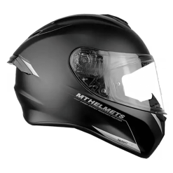 Casco Mt Targo Pro Solid A1 Negro 2 - Punto Llantas 1