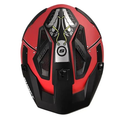 Casco Shaft 225 Pilot Undercov Rojo Mate - Image 3
