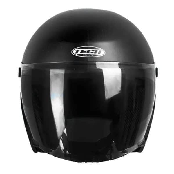 Casco Tech T10 Plano Negro Mate21 Copia - Punto Llantas 2