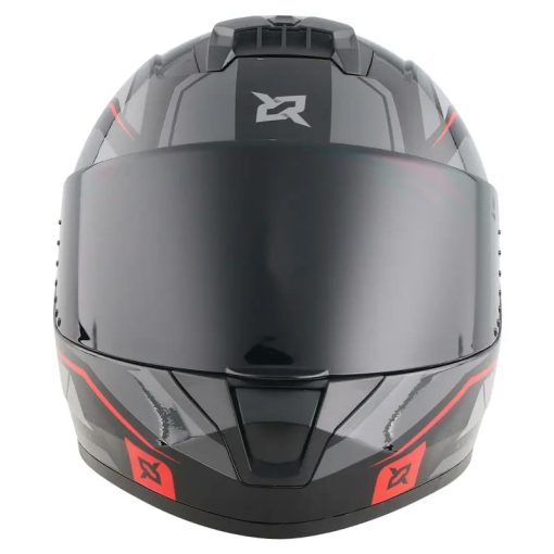 Casco X-Sports M63 Broker Negro Rojo Brillo - Image 4