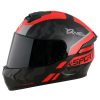 Casco X Sports M63 Comander Negro Rojo Brillo41 copia - Punto Llantas 6