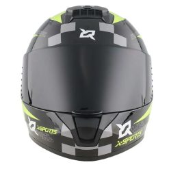 Casco X Sports M63 Geminis Negro Amarillo Brillo31 copia - Punto Llantas 2