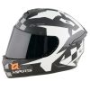 Casco X Sports M63 Geminis Negro Blanco Brillo41 copia - Punto Llantas 6