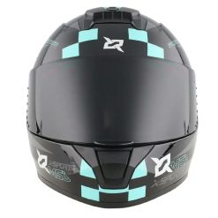 Casco X Sports M63 Geminis Negro Menta Mate31 copia - Punto Llantas 3