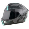 Casco X Sports M63 Geminis Negro Menta Mate41 copia - Punto Llantas 7