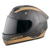 Casco X Sports M63 Lord Negro Dorado Mate41 copia - Punto Llantas 6