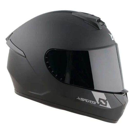 Casco X-Sports M63 Solid Negro Mate - Image 2
