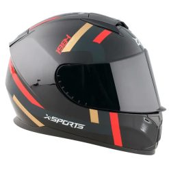 Casco X Sports M66 Euro Negro Rojo Brillo21 copia - Punto Llantas 3