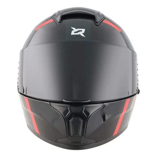 Casco X-Sports M66 Euro Negro Rojo Brillo - Image 2
