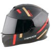 Casco X Sports M66 Euro Negro Rojo Brillo41 copia - Punto Llantas 4