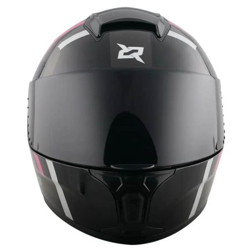 Casco X-Sports M66 Euro Negro Rosa Brillo - Image 4