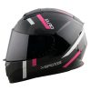 Casco X Sports M66 Euro Negro Rosa Brillo41 copia - Punto Llantas 5