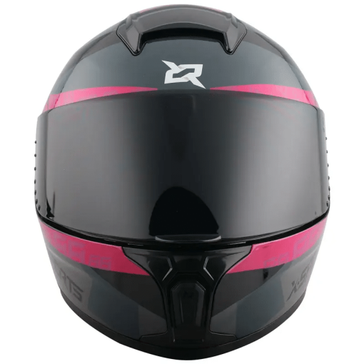 Casco X-Sports M66 Freedom Gris Rosa Brillo - Image 3