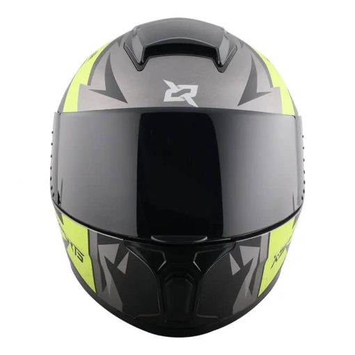 Casco X-Sports M66 Ioniks Gris Amarillo Mate - Image 2