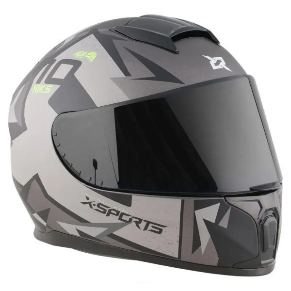 Casco X Sports M66 Ioniks Gris Mate11 Copia - Punto Llantas 2