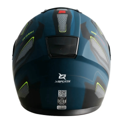 Casco X Sports M66 Python Azul Amarillo Mate1 11 copia - Punto Llantas 3
