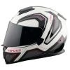 Casco X Sports M66 Python Blanco Rosa Brillo41 copia - Punto Llantas 5