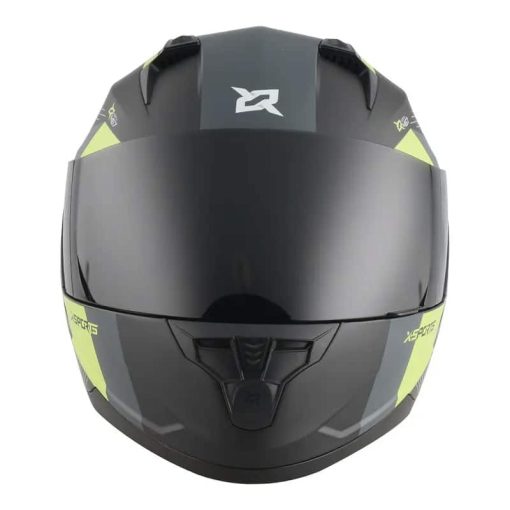 Casco X-Sports M67 Advanxe Negro Amarillo Mate - Image 3