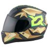 Casco X Sports M67 Claw Negro Dorado Mate41 copia - Punto Llantas 5