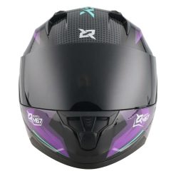 Casco X Sports M67 Claw Negro Morado Brillo31 copia - Punto Llantas 2
