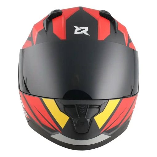 Casco X-Sports M67 Courxe Negro Rojo Mate - Image 4