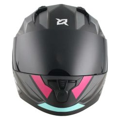 Casco X Sports M67 Courxe Negro Rosado Mate31 copia - Punto Llantas 3