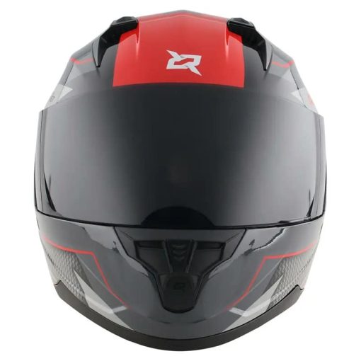 Casco X-Sports M67 Volton Negro Rojo Brillo - Image 4
