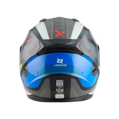 Casco X Sports M67 Xteps Negro Azul Brillo21 copia - Punto Llantas 3