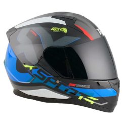 Casco X Sports M67 Xteps Negro Azul Brillo31 copia - Punto Llantas 1