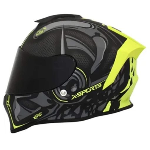Casco X-Sports V151 Armok Amarillo Mate