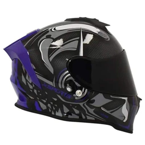 Casco X-Sports V151 Armok Morado Brillo - Image 2