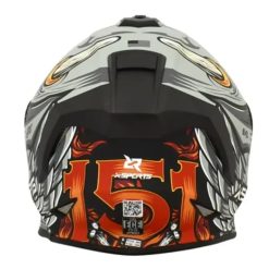 Casco X-Sports V151 Evil Gris Mate