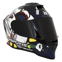 Casco X Sports V151 Jakob Azul Brillo31 copia - Punto Llantas 5