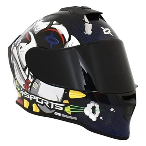 Casco X-Sports V151 Jakob Azul Brillo - Image 6