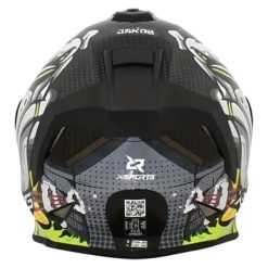 Casco X Sports V151 Jakob Gris Verde Brillo11 copia - Punto Llantas 4