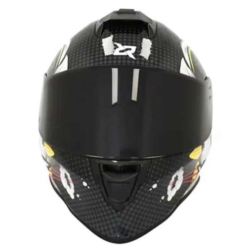 Casco X-Sports V151 Jakob Gris Verde Brillo - Image 4