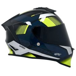 Casco X Sports V151 Lexot Negro Azul Amarillo Neon Brillo2 11 copia - Punto Llantas 2