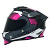 Casco X Sports V151 Lexot Negro Rosa Brillo41 copia - Punto Llantas 3