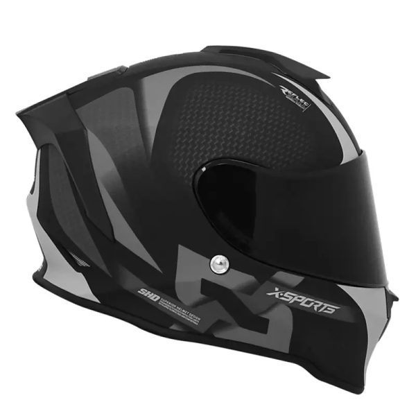 Casco X Sports V151 Track Amarillo Mate21 Copia - Punto Llantas 2