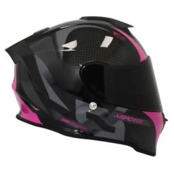 Casco X Sports V151 Track Rosa Brillo21 copia - Punto Llantas 1