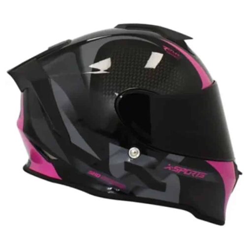 Casco X-Sports V151 Track Rosa Brillo - Image 2