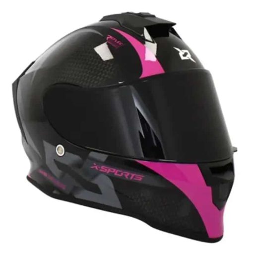 Casco X-Sports V151 Track Rosa Brillo - Image 6