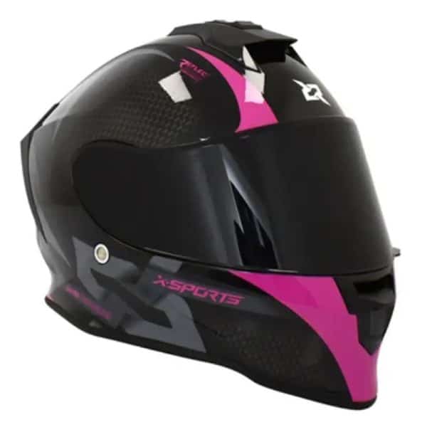 Casco X Sports V151 Track Rosa Brillo31 Copia - Punto Llantas 6