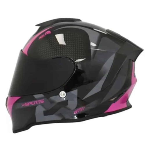 Casco X-Sports V151 Track Rosa Brillo