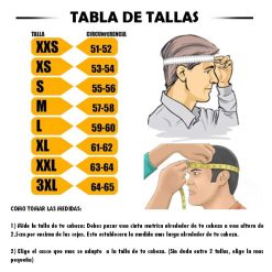 tabla de tallas - Punto Llantas 4