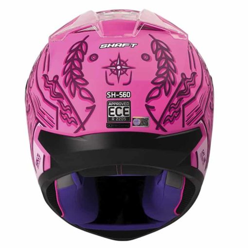 Casco Shaft 560 Marine Fucsia Rosado Mate - Image 3