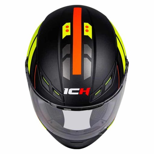 Casco Ich 501Sp Tuss Negro Mate Amarillo - Image 3